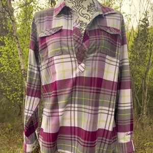 Cabela's Pull Over Shirt